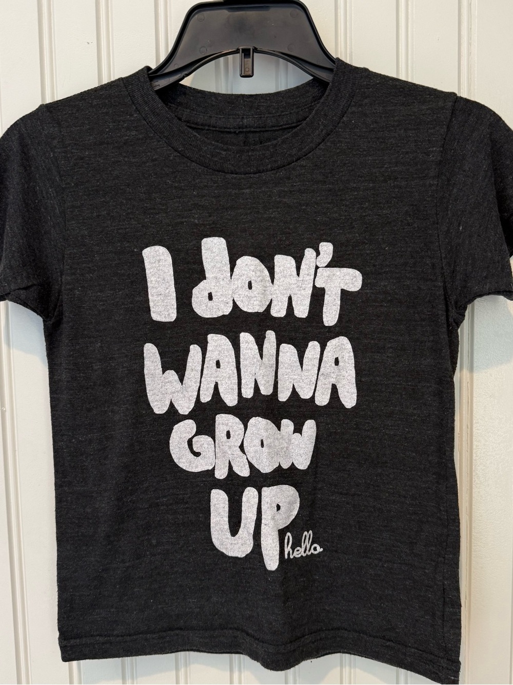 Kids' 'I Don't Wanna Grow Up' Graphic Tee